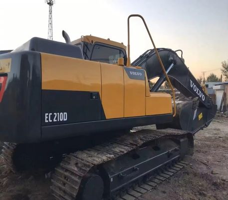 Boa condição feita na Coreia original usado escavadeira volvo ec210 para venda