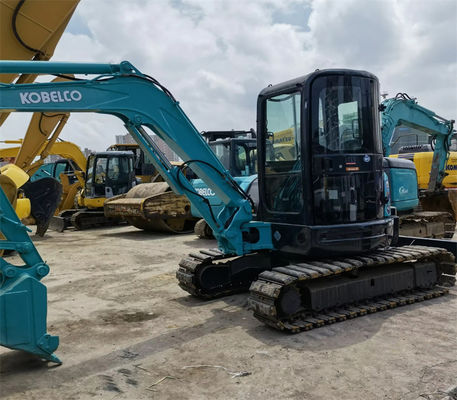 SK55SRX de segunda mão Bom estado Kobelco Excavators 5260kg com 0,12m3 Capacidade de balde