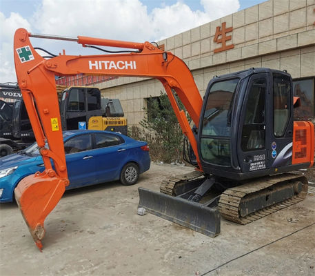 Venda a quente 5850kg de segunda mão Em bom estado Hitachi ZX60 com 0,22m3 Capacidade de balde
