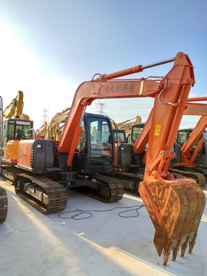 Mini Excavadora de 7 toneladas Japonesa Original HITACHI ZX70 Excavadora Usada para Venda