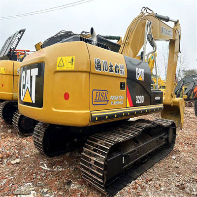Japão Usado Caterpillar Original CAT320D Máquinas 20Ton Excavadora pesada Crawler