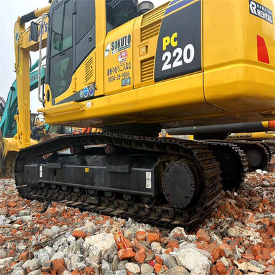 Japão Usado Komatsu PC220 2-8 Excavadora média 22 toneladas segunda mão Komatsu Terra Moving Digger Máquina de Construção