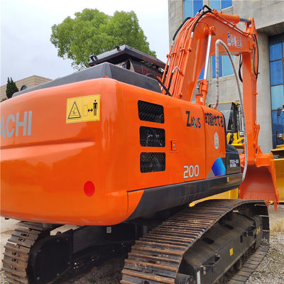 20 toneladas Máquina pesada usada Hitachi Zx200 escavadeira com horas de trabalho baixas