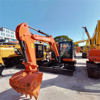 Mini Excavadora Usada ZX55 Horas de Trabalho Baixas HITACHI ZX55USR Excavadora de Crawler