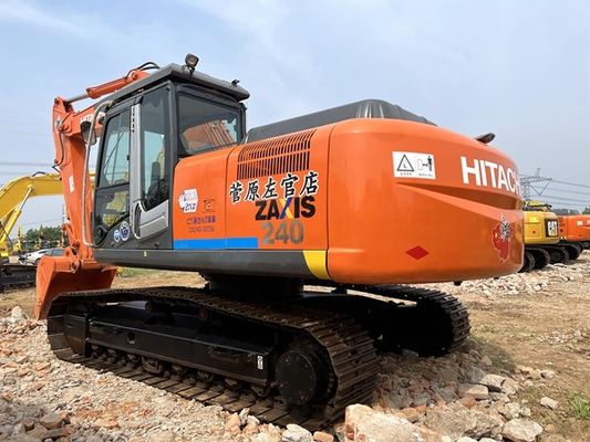 Horas de trabalho baixas Hitachi Zx240 Excavadora hidráulica em estoque para venda