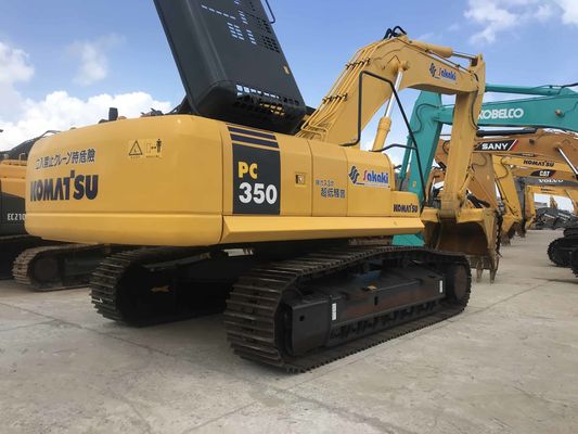 Japão Original Komatsu PC350 Excavadora Usada35 toneladas Excavadora Hidráulica de segunda mão