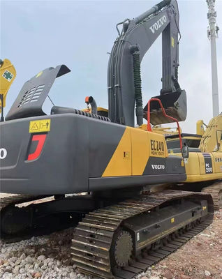 Excavadora volvo ec 240 de segunda mão original de 24 toneladas em bom estado