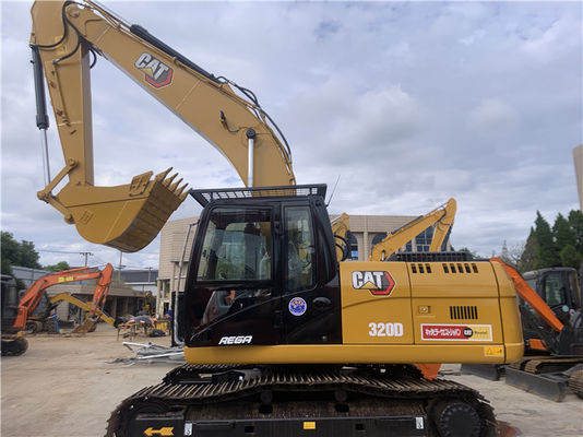 Máquinas de construção de segunda mão CAT 320D Excavadora de rastreador CAT320D usada
