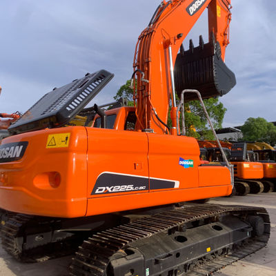21800kg Peso de operação Usado DX225 DX300 Doosan Crawler Excavator em estoque