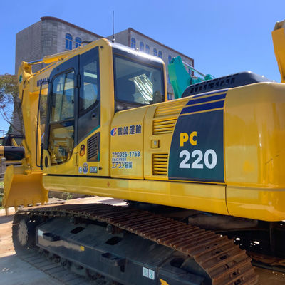 Usado Japão KOMATSU PC220-8 Komatsu 20 toneladas Excavadora 6920mm Profundidade de escavação