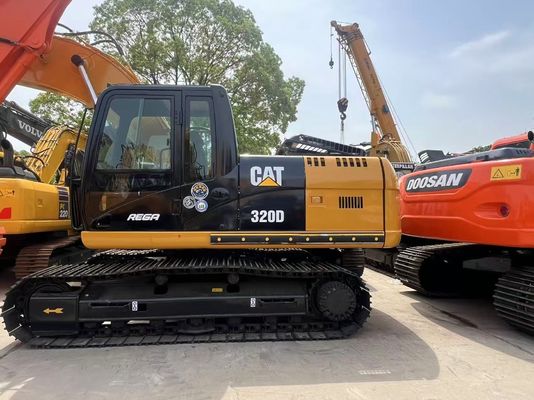 20 toneladas Agricultura Escavação Excavadoras usadas CAT 320D Máquinas de lagarta Excavadoras de segunda mão