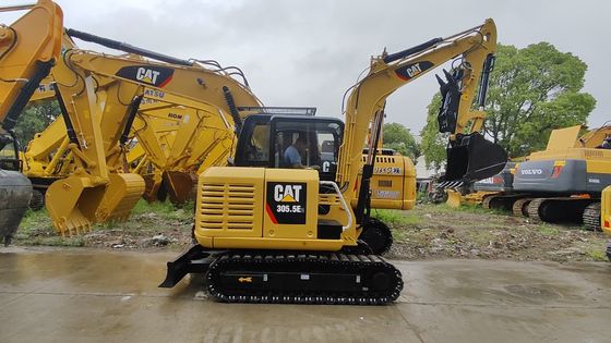 Novas Chegadas Original de Alta Qualidade Mini 5 toneladas Excavadora usada CAT305.5E2 Usada 5 toneladas Mini CAT 305.5E2 306 307 308 Excavadora