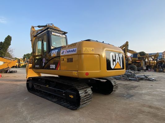 20 toneladas Agricultura Escavação Excavadoras usadas CAT 320D Máquinas de lagarta Excavadoras de segunda mão