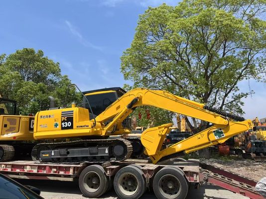 13 TON Pequena Escavação Comatsu PC130 Usada Excavadora Comatsu PC130 Usada em estoque