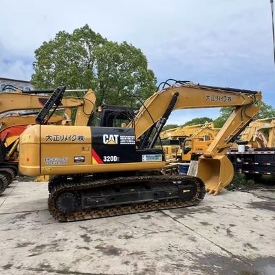 Excavadora CAT 320GC Caterpillar Usada de 20 toneladas Máquina de Escavação de Tamanho Médio