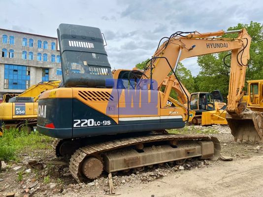 Hyundai 220LC-9S Excavadora Usada Excavadora Crawler Usada Japão Motor 220LC-9S