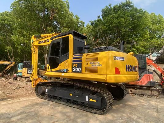 Excavadora de segunda mão Japão Komatsu Excavadora PC200-7 PC200 PC220-8 Bom desempenho