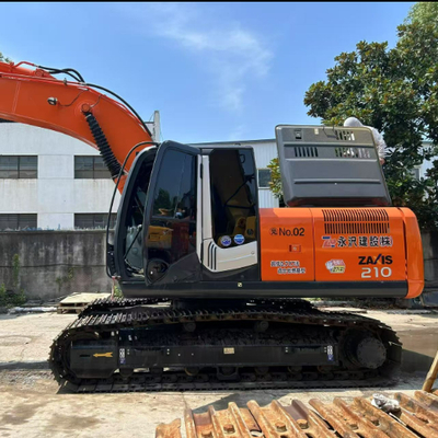 Escavadeiras de esteiras usadas Hitachi ZX210 em promoção, adequadas para uma variedade de aplicações, 21 toneladas