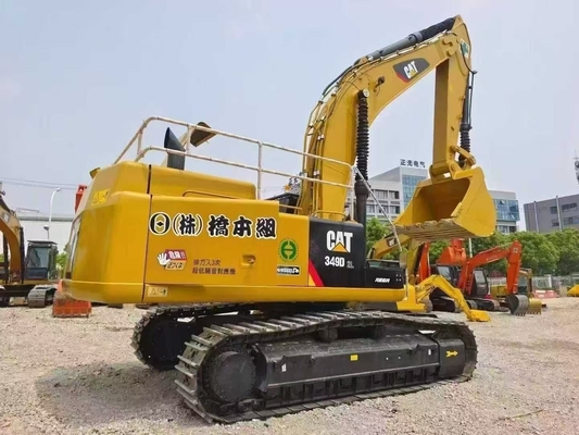 Escavadeira hidráulica Caterpillar CAT349 original, escavadeira Caterpillar usada Caterpillar CAT349