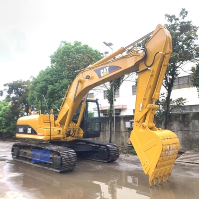 Alta Qualidade Usada Para Cat 320CL Excavadora Leve 8 toneladas Pesada 20 toneladas Peso Operativo Motor Isuzu KYB Hidráulico Localizado em Xangai
