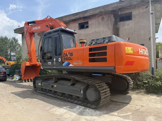 Escavadeira Hitachi 350-5A usada no Japão, tamanho grande, envio rápido, máquina de construção para movimentação de terra, Escavadeira Hitachi 350-3 usada