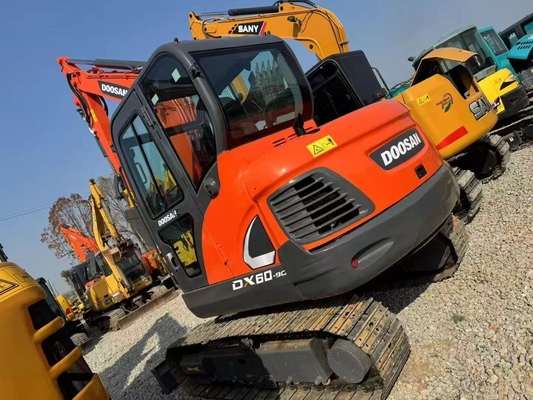2023 Usado Doosan Dx60 Mini Excavator Original Doosan Dx60-9 Dh60 Dx55 Dx60-7 Dx80 Dx75 Usado Doosan 55 60 75 80 para venda