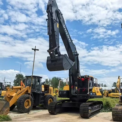 Excavadora Volvo EC480 Usada 48Ton Rebocador Hidráulico 8Ton Peso Operacional Motor EPA Aviador Fazer 1 ano de garantia
