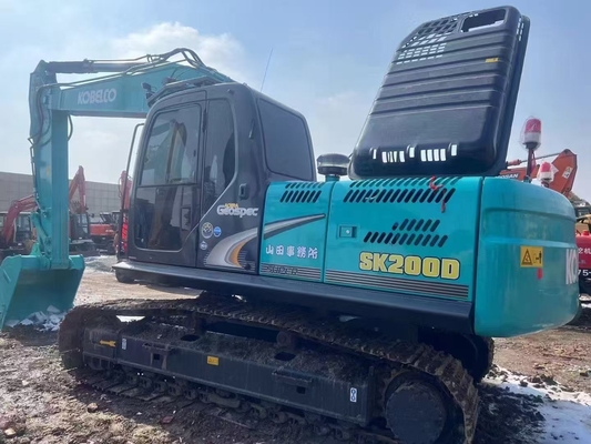 Venda a quente Kobelco SK200D Excavadora de rastreamento 20 toneladas Excavadora motor de alta eficiência baixo consumo de combustível Kobelco 200