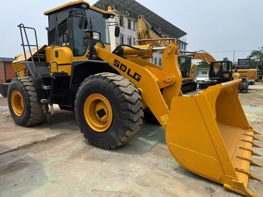 Carregadeira de rodas SDLG 956 fabricada na China, com componentes principais do motor e da bomba, carregadeira frontal LG956L para venda