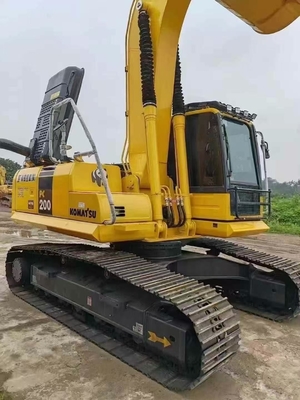Escavadeira Hidráulica de Esteiras Komatsu200-8 PC120-6 120-7 120-8 PC130 PC200-6 Original Japonesa, com Baixas Horas de Trabalho