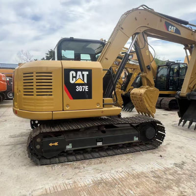 Escavadeira CAT 307E Usada, Alto Desempenho, Baixo Consumo de Combustível