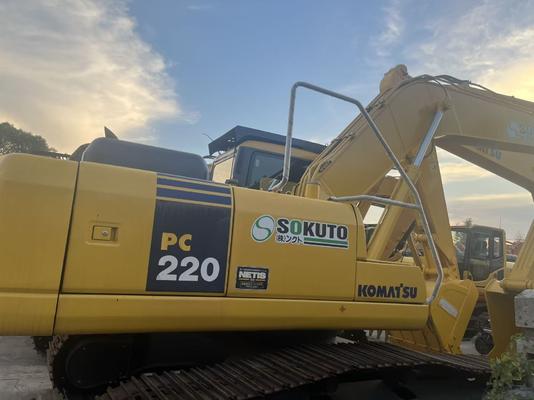 Escavadeira Média Komatsu PC220, para Construção de Engenharia, Equipamento Especial para Movimento de Terra