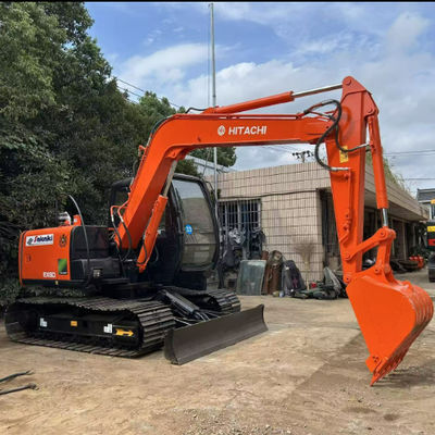 Excavadora japonesa usada original Hitachi EX60 pequena de 6 toneladas em boas condições de funcionamento para venda