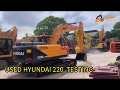 Coreia Pesada 20 toneladas Hyundai 220 Excavator bom preço R220LC-9S Hyundai Crawler Excavator usado