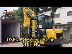 Excavadora Komatsu PC55 de fabricação original de 5 toneladas Pequena Escavação Komatsu Usada