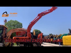 Horas de trabalho baixas Hitachi Zx200 Excavadora hidráulica em estoque para venda