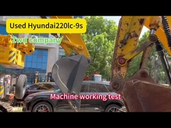 Escavadeira Hyundai 220LC-9S Usada de 22 toneladas para Construção