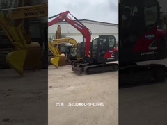 Escavadeira Mini Usada Doosan Dx60 2023 Doosan Original Dx60-9 Dh60 Dx55 Dx60-7 Dx80 Dx75 Doosan Usada 5