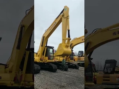 Excavadora original japonesa importada Komatsu PC200-8 com um peso de trabalho de 20 toneladas