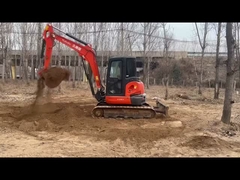 Usado para Kubota Kx163 Mini Excavator 6.3tons Bulldozer Máquina de rastreamento hidráulico Motor Japão Usado K
