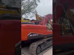 Escavadeira DOOSAN DX225LCA Durável, Máquina de Escavação Hidráulica de Tamanho Médio